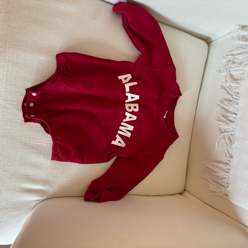 Amazon Kids Bodysuit - Red with White Letters